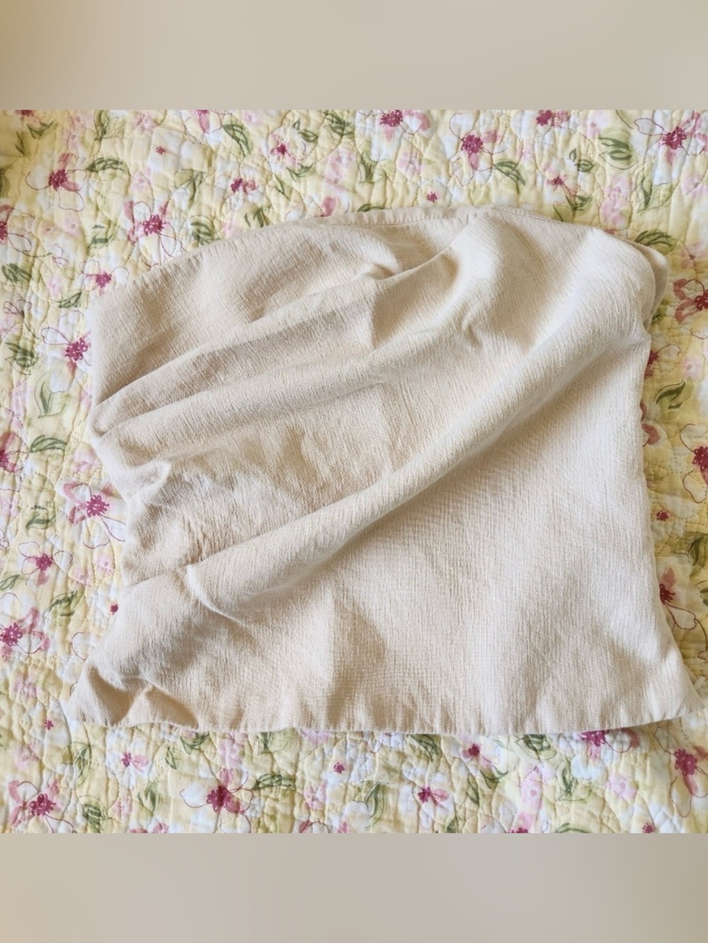 ZARA Beige Tube Top Size M